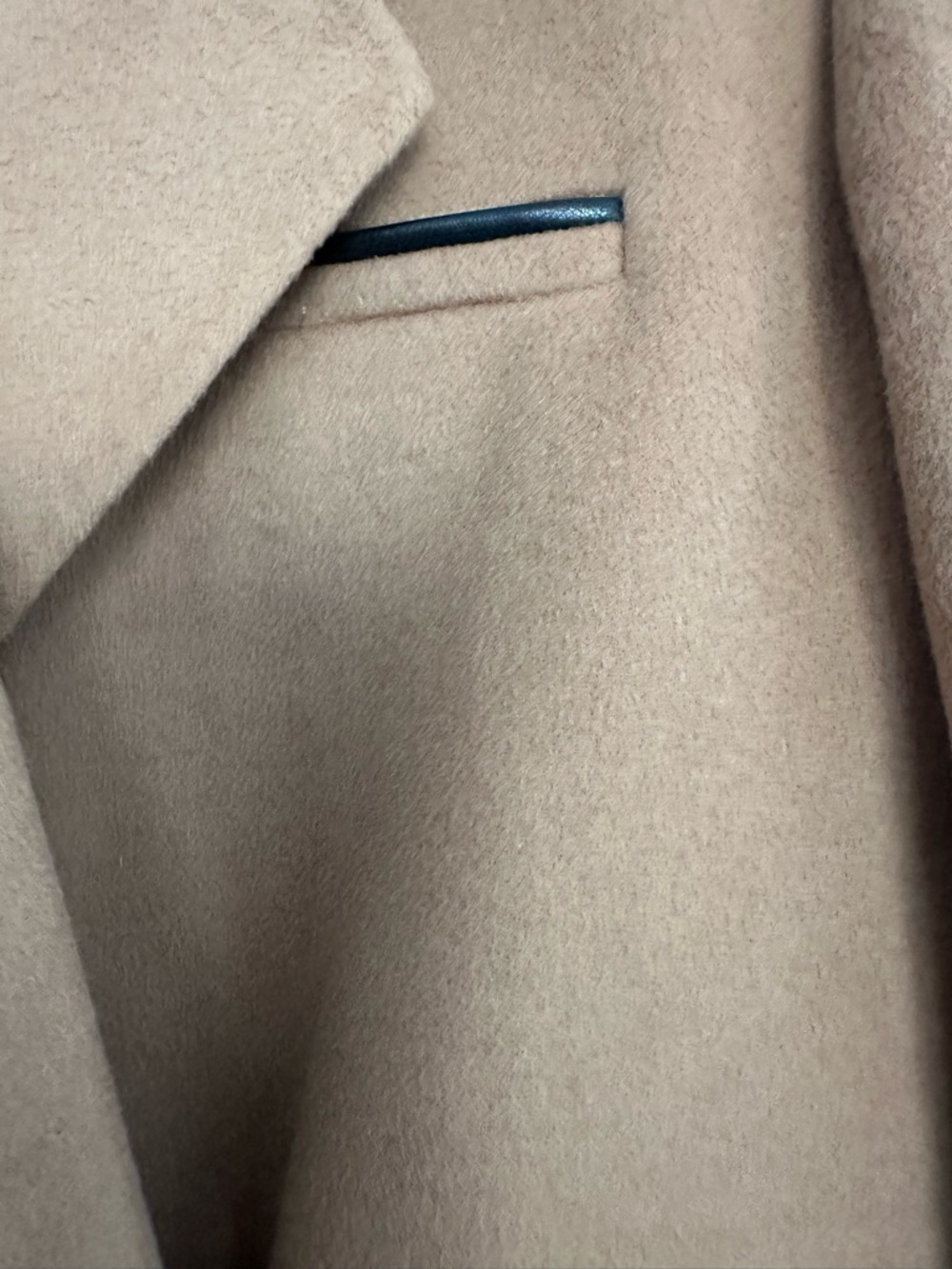 Lamarque Camel Single-Button Tailored Trench Coat - Picture 4 of 5